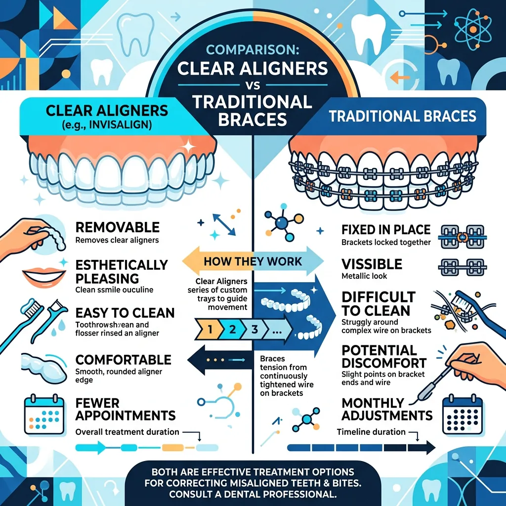 Clear Aligners vs. Traditional Braces: The Biological Difference