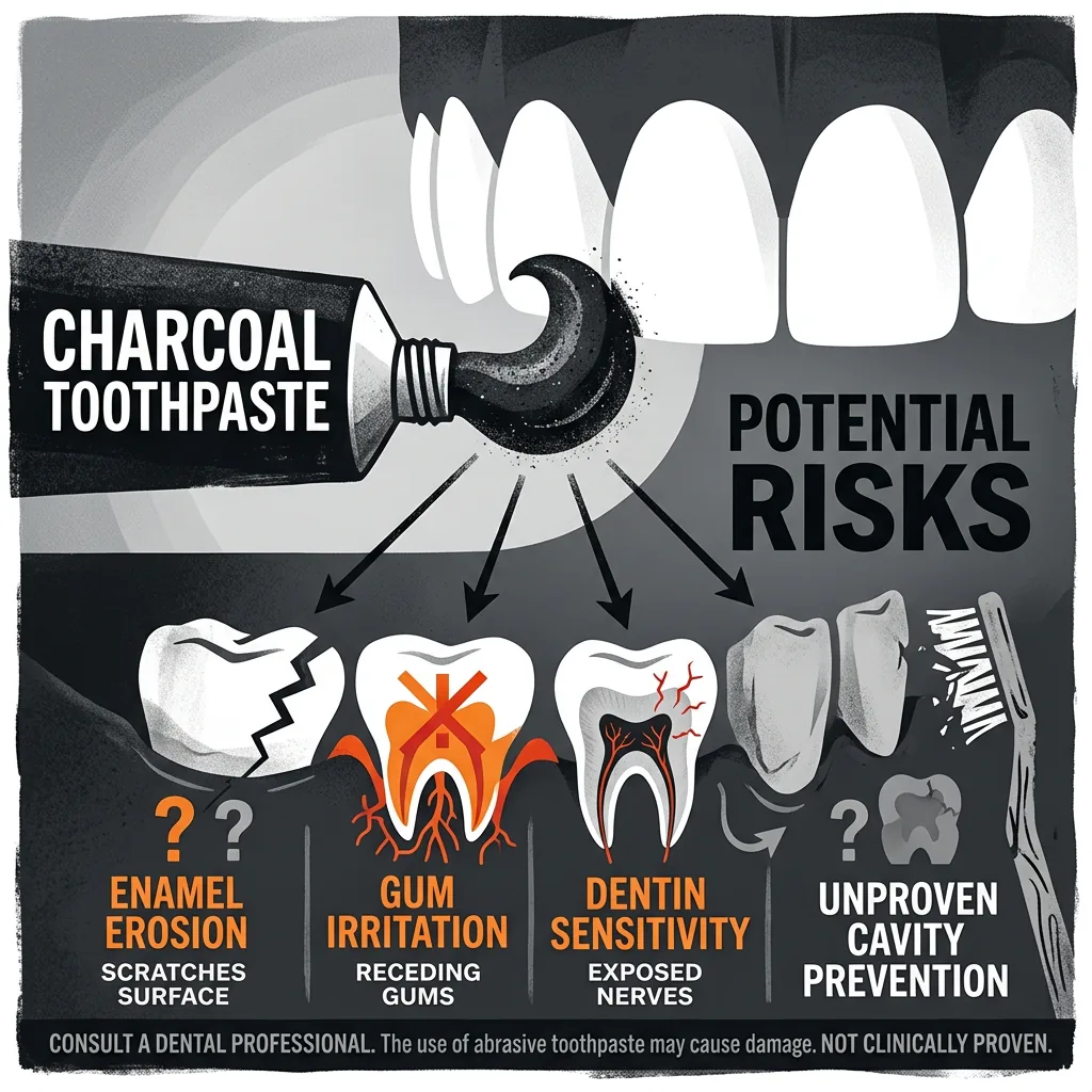 The Dangers of Charcoal Toothpaste: Grinding Away Your Enamel