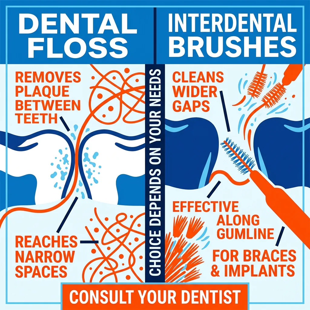 Flossing String vs. Interdental Brushes: When to Switch Tools